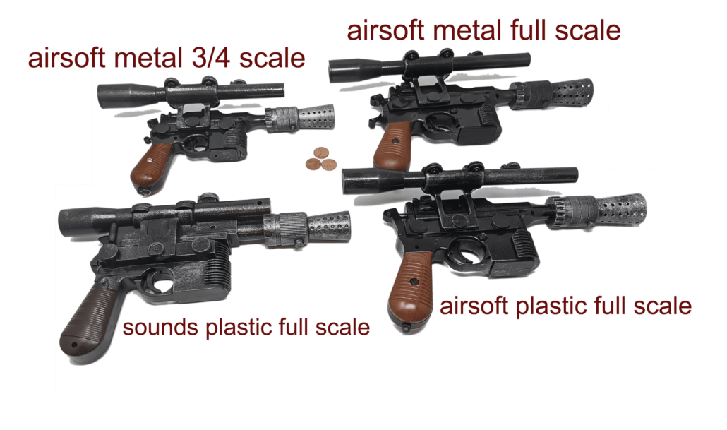 han solo pistol toy